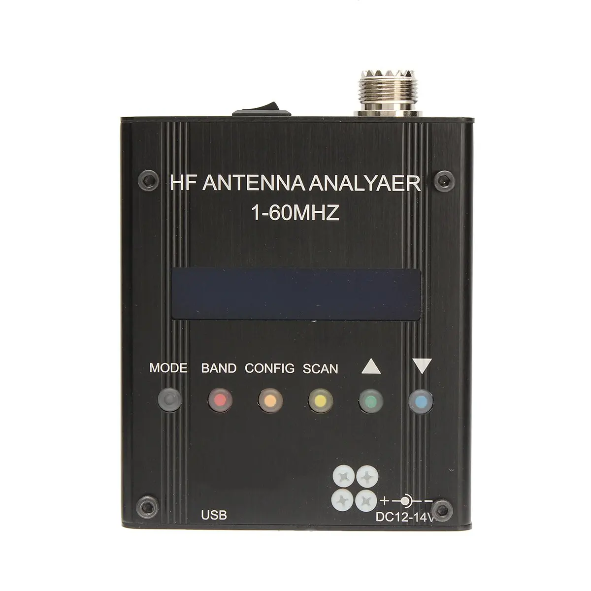 

MR300 Digital Shortwave Antenna Analyzer Meter Tester 1-60M For Ham Radio New