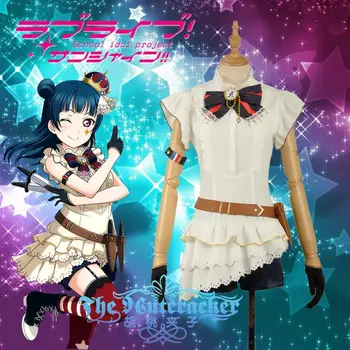 

[STOCK]2017 Anime Love Live Sunshine! Aqours Tsushima Yoshiko Circus Unawaken Unifrom Cosplay Costume For Halloween Free Ship