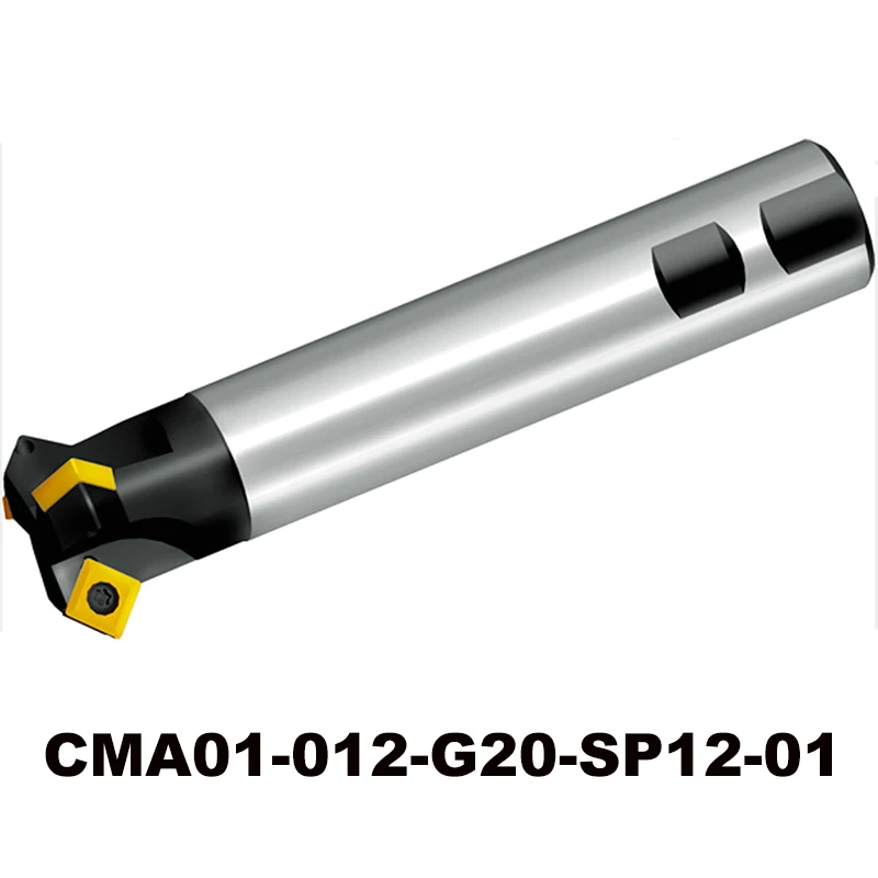 

CNC Milling tool CMA01-012-G20-SP12-01 high speed end mill for carbide milling insert SPMT Chamffering mill