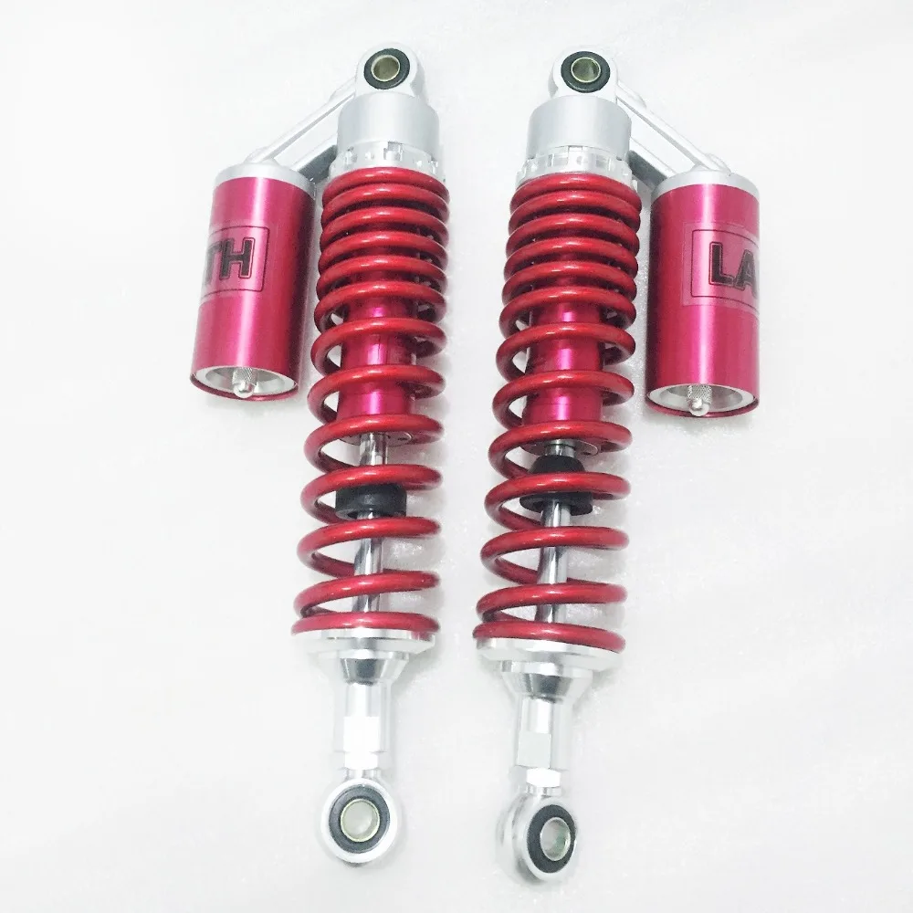 370mm 380mm 8mm spring Motorcycle Rear Shocks Absorbers Suspension for Honda Yamaha Suzuki