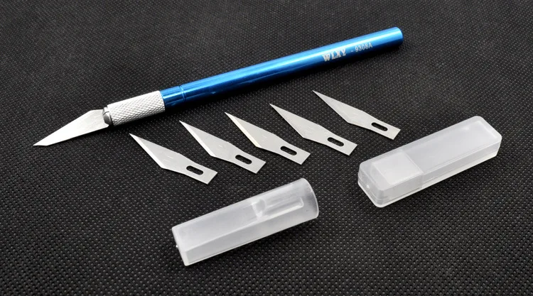 Многофункциональный нож DIY домашний ручной работы мобильный телефон пленка специальный инструмент Нож Резьба по дереву нож с 5 шт. лезвие