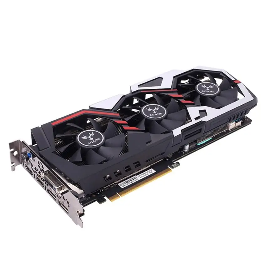 Красочная видеокарта iGame GTX 1070Ti Vulcan U Top 1607/1683 MHz 8G 256bit I3P5 M0328| |