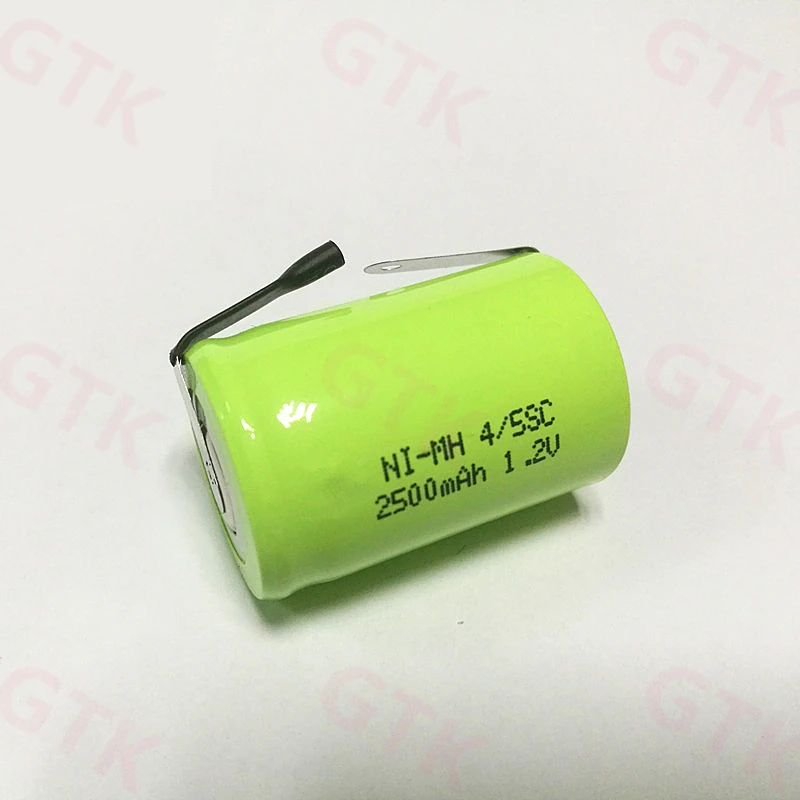 GTK 10 шт. NIMH 4/5 SC 1 2 V 2500mAh Высокая скорость Аккумуляторная батарея diy Аккумулятор для