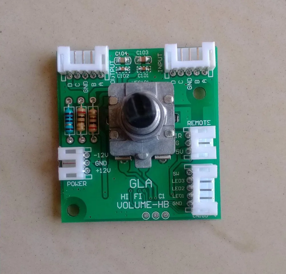 

HIFI 4/8 channel v-olume control panel r-emote control volume potentiometer balancing potentiometer (can be displayed)