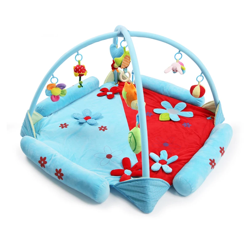Baby Playpens Fence Children Kids Place Playpen Activity Gear Environmental Protection Barrier Game with 9pcs Hanging Bells Gift