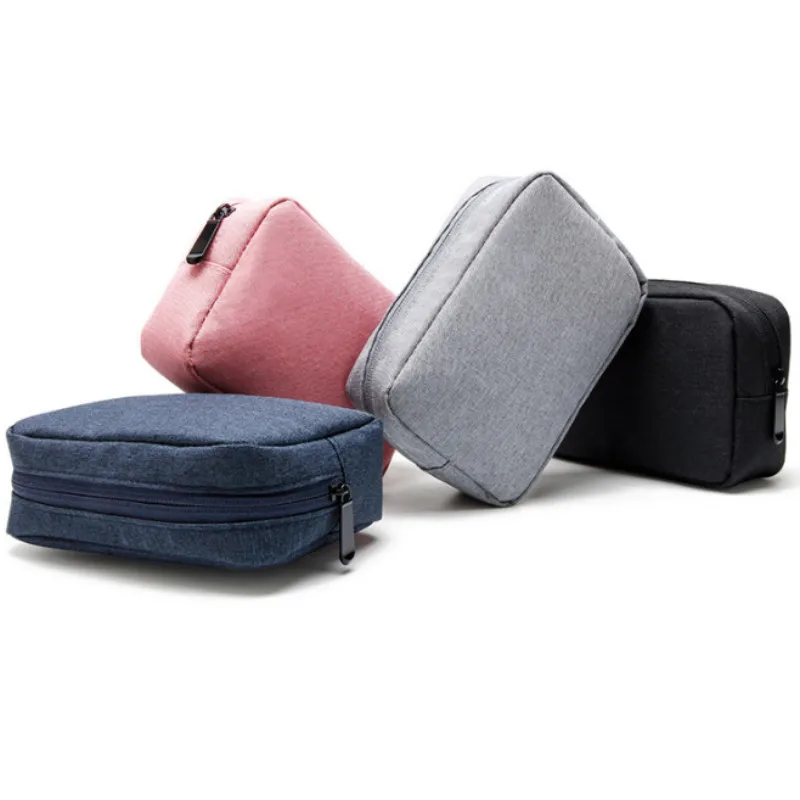 

Digital Gadget Bag Multifunctional USB Data Cable Earphone Power Bank Phone Carry Pouch Travel USB Cable Bag