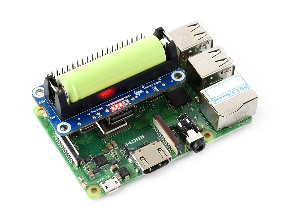 

New Lithium battery expansion board module 5V mobile power supply for Raspberry Pi 3 generation B+/3 generation