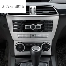Car Styling Strip Air Conditioning CD Panel Decorative Cover Trim Auto font b Interior b font