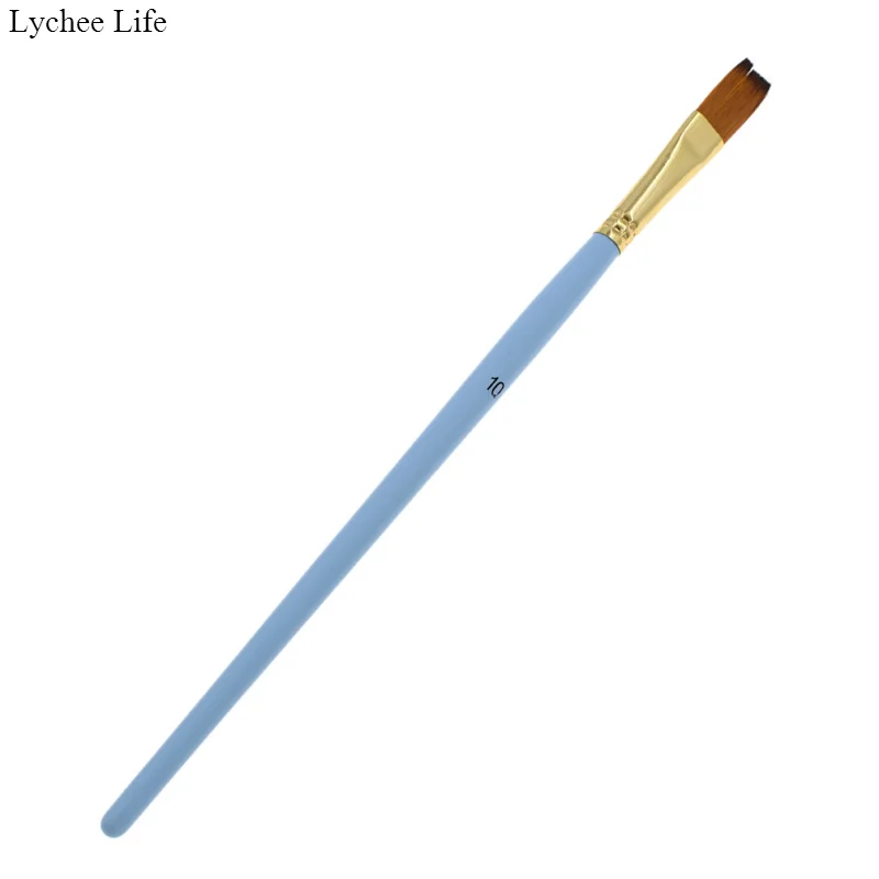 Lychee Life профессиональные художественные кисти для рисования 12 шт. различной формы художника масляная акварельная картина принадлежности художественные Кисти