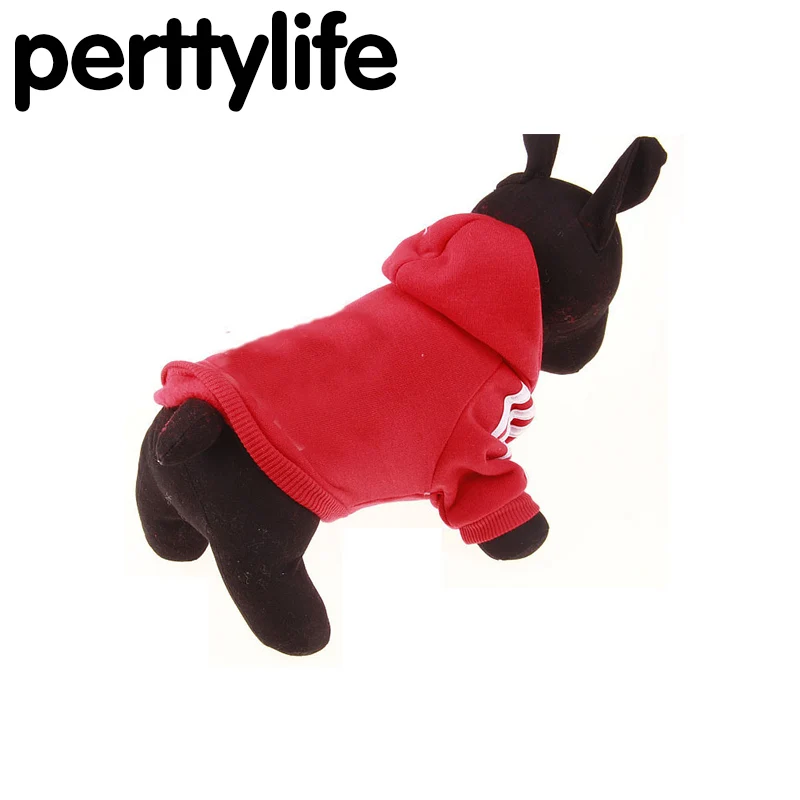 PERTTYLIFE собака спортивная хлопковая одежда Кофты для щенков маленькие куртки