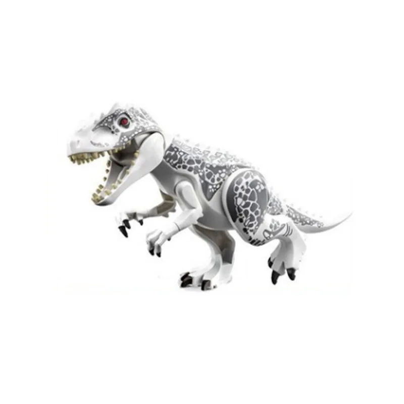 28 см indominius Rex DIY блоки одна распродажа динозавры тираннозавр рекс крошечные модели и строительные блоки игрушки для детей