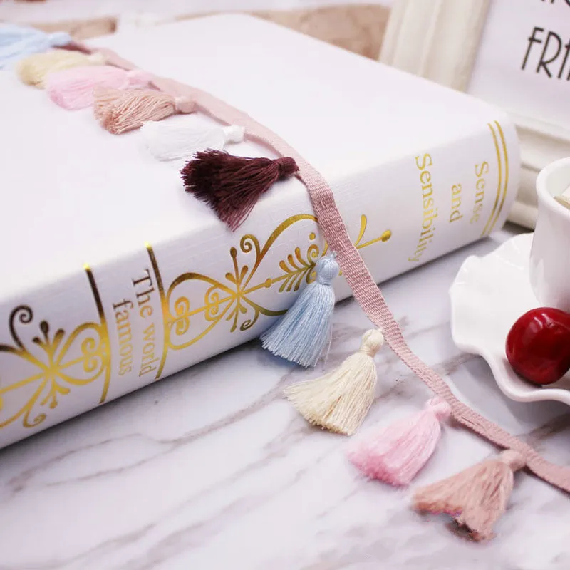 

10 Yards Colorful Tassel Fringe 3.5Cm Multi-usage Tassel Fringe for Bedding Apparel Curtain Handmade Craft Decor Diy Sewing Sup.