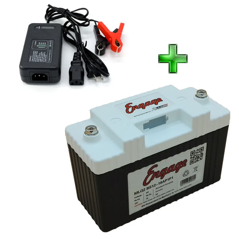 Литиевые зарядные устройства для мотоциклов и Аккумулятор 12В 270CC PbEq 18Ah