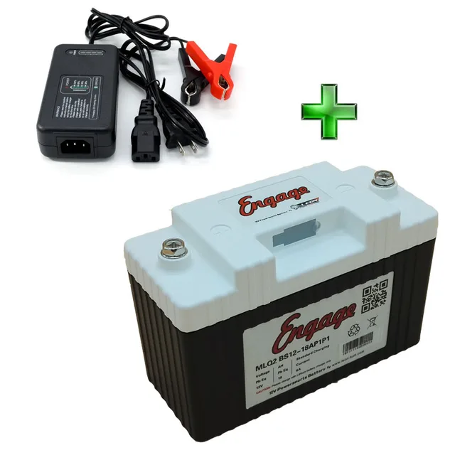 Motorcycle Lithium Chargers and Battery 12V
