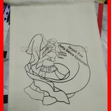 100 шт./лот) размер 33x55 см(13,2x2") высокого качества большой экологически чистый шнурок хлопок сумка