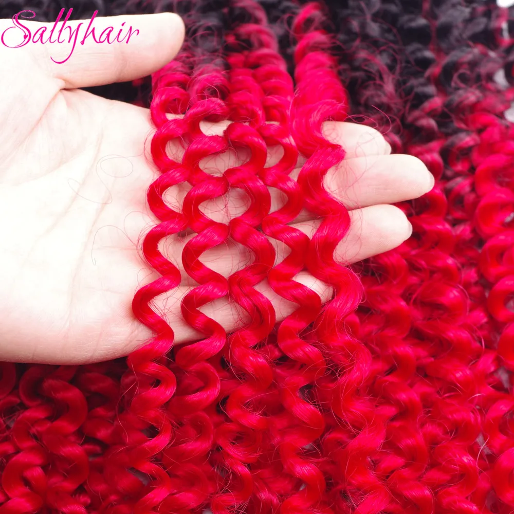 Sallyhair Water Wave Omber Braiding Hair Extension (23)