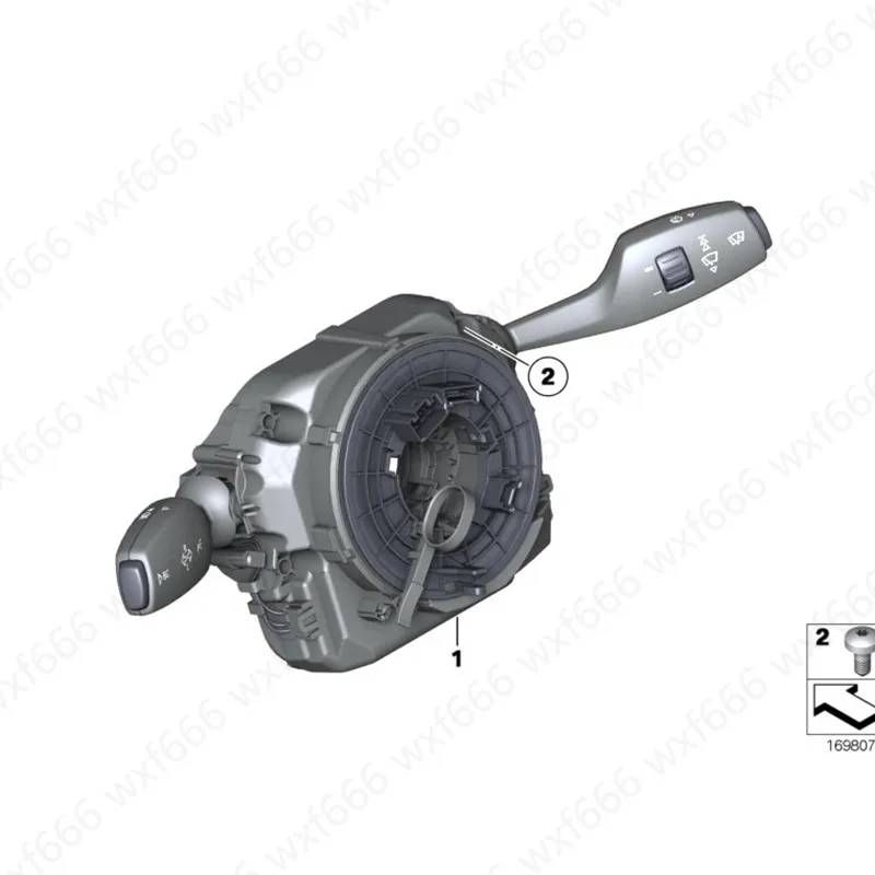 

Car Steering wheel wiper headlight controller combination switch F01 730D F02 760 F07 GT N57b mwN63 F10 F13 640I column button