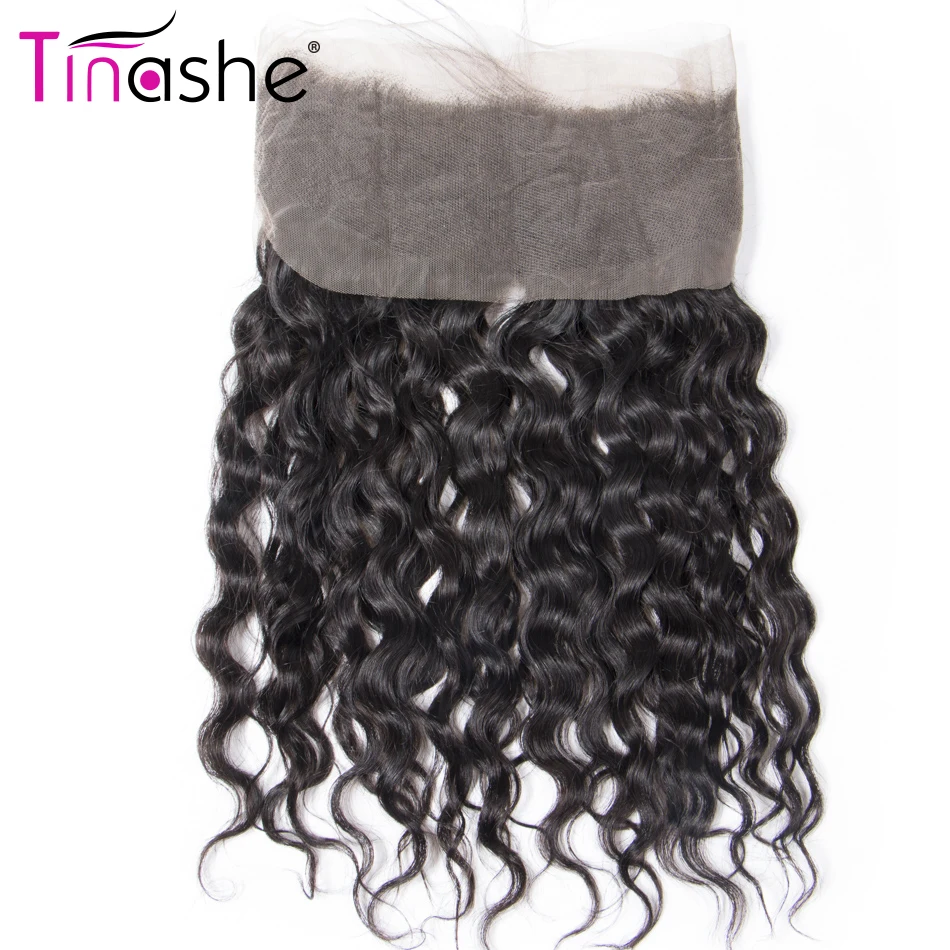 

Tinashe Hair 360 Lace Frontal Closure Brazilian Water Wave 8- 22 Inch Free Part Remy Human Hair Swiss Lace Frontal Closure