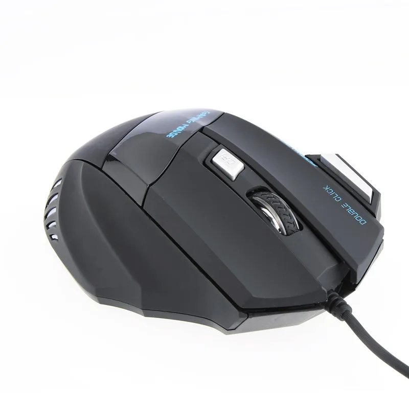 Professional 5500 DPI Gaming Mouse 7 Buttons LED Optical USB Wired Mice