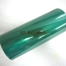 1х 250 мм* 33 м* 0,06 мм высокотемпературная устойчивая клейкая ПЭТ зеленая маскирующая лента пайка ПХД, покрытие, защита