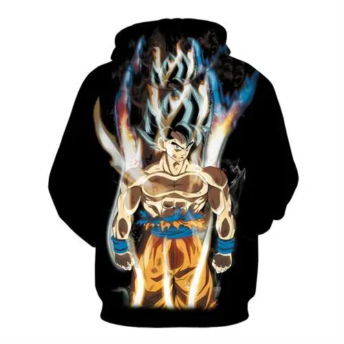 Dragon Ball Z Vegeta Resurrection толстовки для женщин и мужчин Аниме Супер Saiyan Goku/Majin Buu/Piccolo/Cell DBZ худи