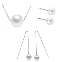 XIYANIKE 925 Серебро элегантный темперамент жемчужные свадебные ювелирные наборы для женщин подарок для невесты цена NE+ EA