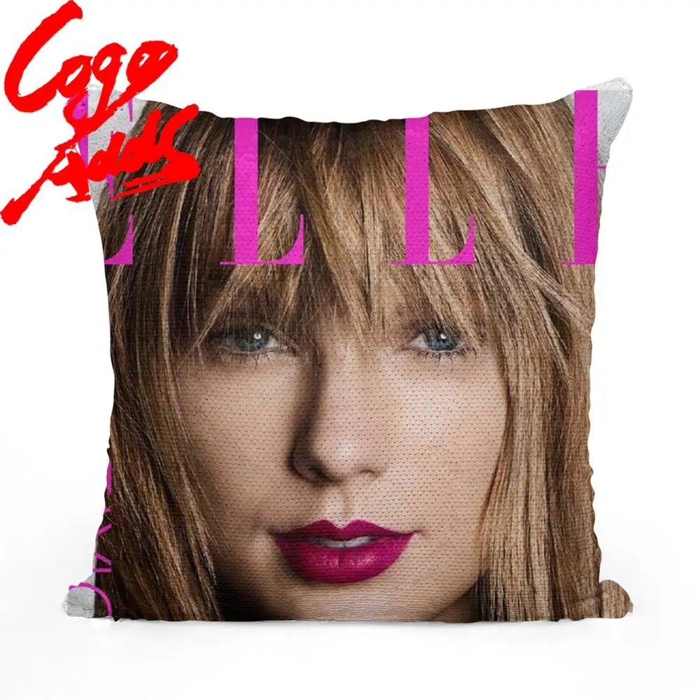 

T-Swizzle decorative throw pillows reversible mermaid sequin pillow case cover dropshipping