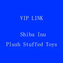 VIP link Shiba Inu Plush Stuffed Toys Super Soft Chai Dog plush Pillow