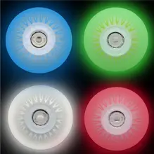 8pcs/lot Skating Flash Roller Wheels LED Sliding Skate Wheels 90A hardness 72mm 76mm 80mm Slalom Braking Wheels SEBA Skating
