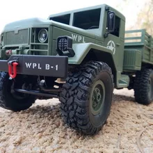 WPL B-16 RC автомобиль 1:16 пульт дистанционного управления военный грузовик 6 привод колеса внедорожный 4WD батарея-питание альпинистская RTR игрушка для детей