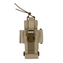 Walkie-держатель рации мешок Регулируемый прочный нейлон двусторонней радиоприемник сумка для Молл