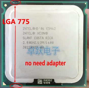

INTEL XEON E5462 2.8GHz/12M/1600MHz/CPU equal to LGA775 Core 2 Quad Q9550 CPU,works on LGA775 mainboard no need adapter