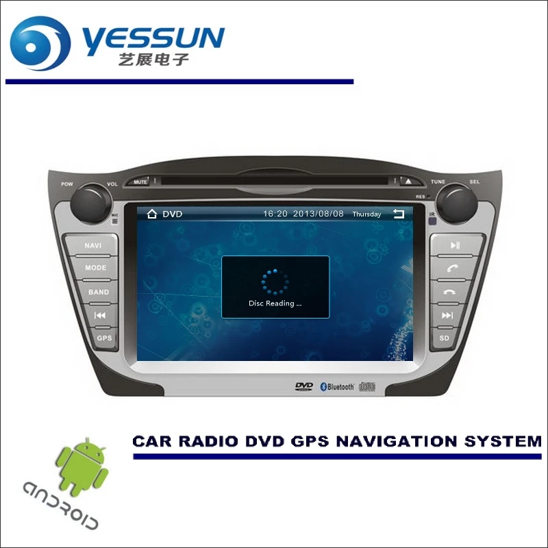 Sale YESSUN Wince / Android Car Multimedia Navigation For Hyundai Tucson / IX35 2009~2015 CD DVD GPS Player Navi Radio Stereo Screen 4