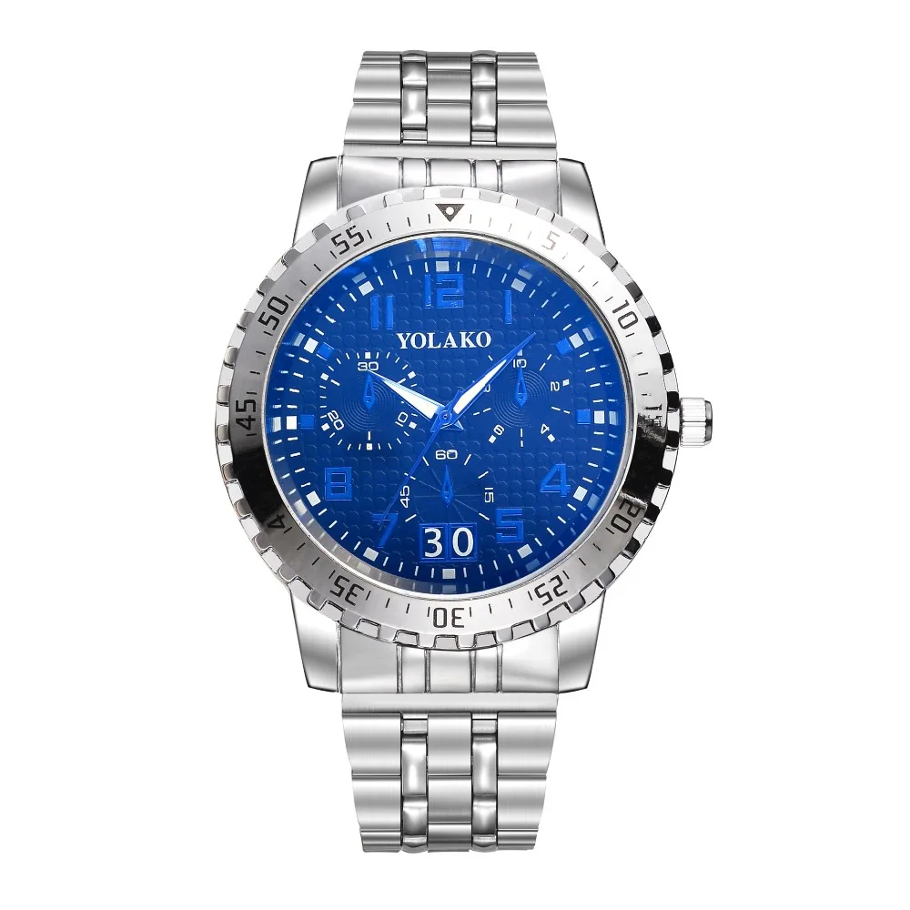 

Business Watches Men Retro Design Stainless Steel Band Analog Quartz Men's watch waterproof Sport Digital Relogio Masculino