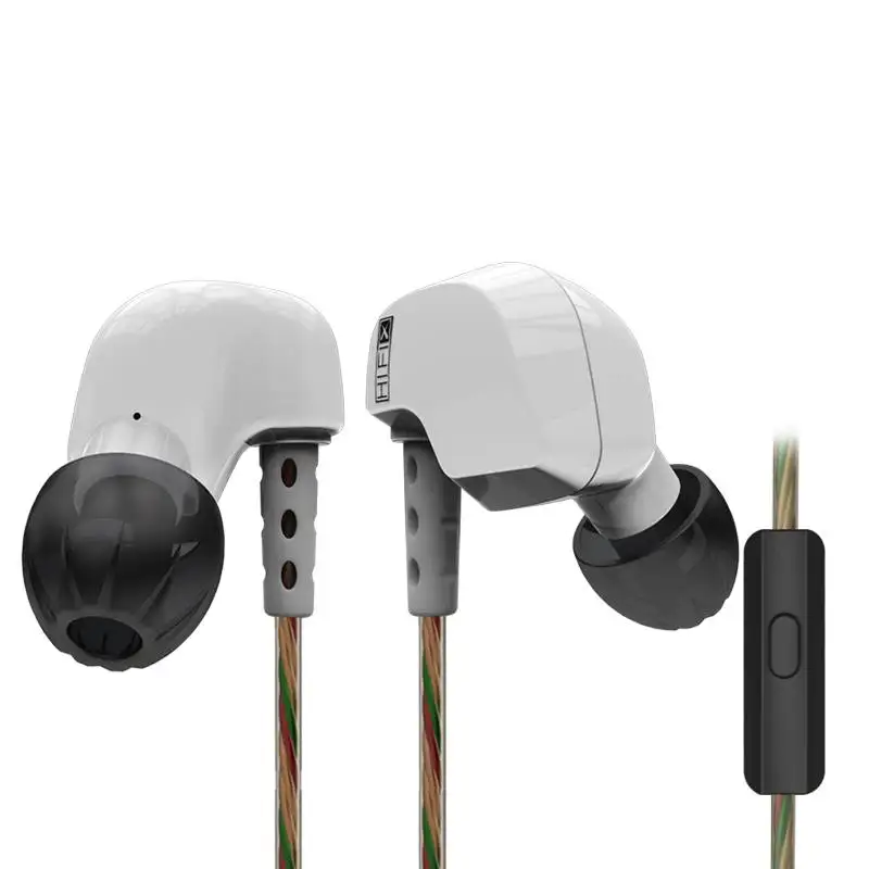 Goedkoop Originele KZ HD9 Oorhaak Oortelefoon HiFi Sport Oordopjes Koperen Driver Running Headsets Met Microfoon Voor Iphone Samsung Mobiele Telefoon