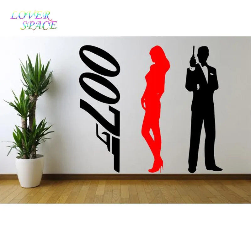 Color Wall Graphic Design Wall Stickers Decoration Ideas