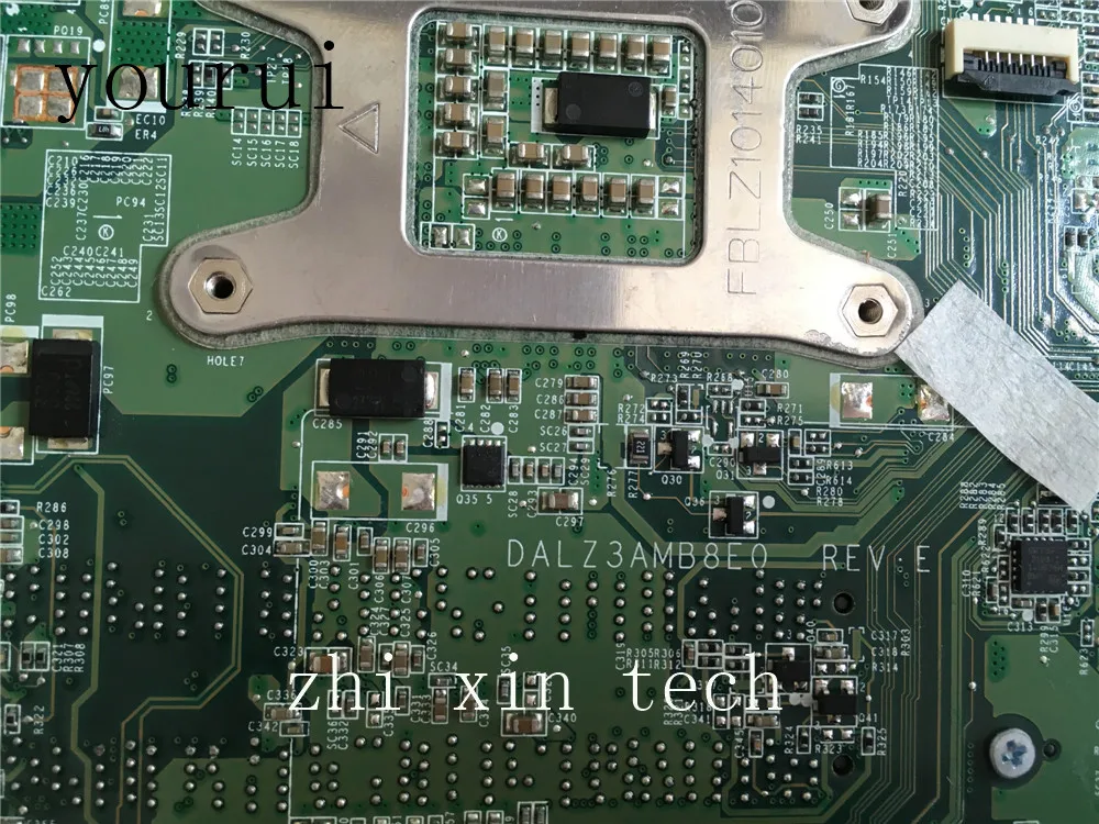 Yourui para Lenovo Placa-mãe do Portátil Ideapad - Gt635m Placa Gráfica Ddr3 Testado ok 100% Original Z580 Dalz3amb8e0 Hm76 Gt630m - Imagem 2