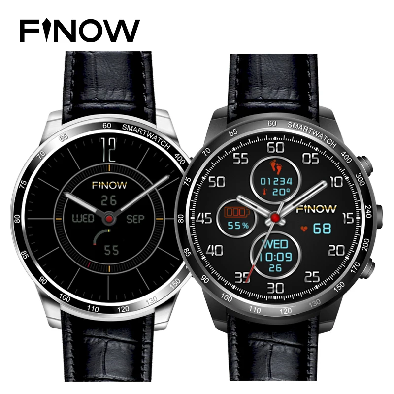 2017 New wearable devices smart watch Finow Q7 plus support 32GB TF card Android 5.1 3G Wifi BTfor Android PK KW88 smartwatch
