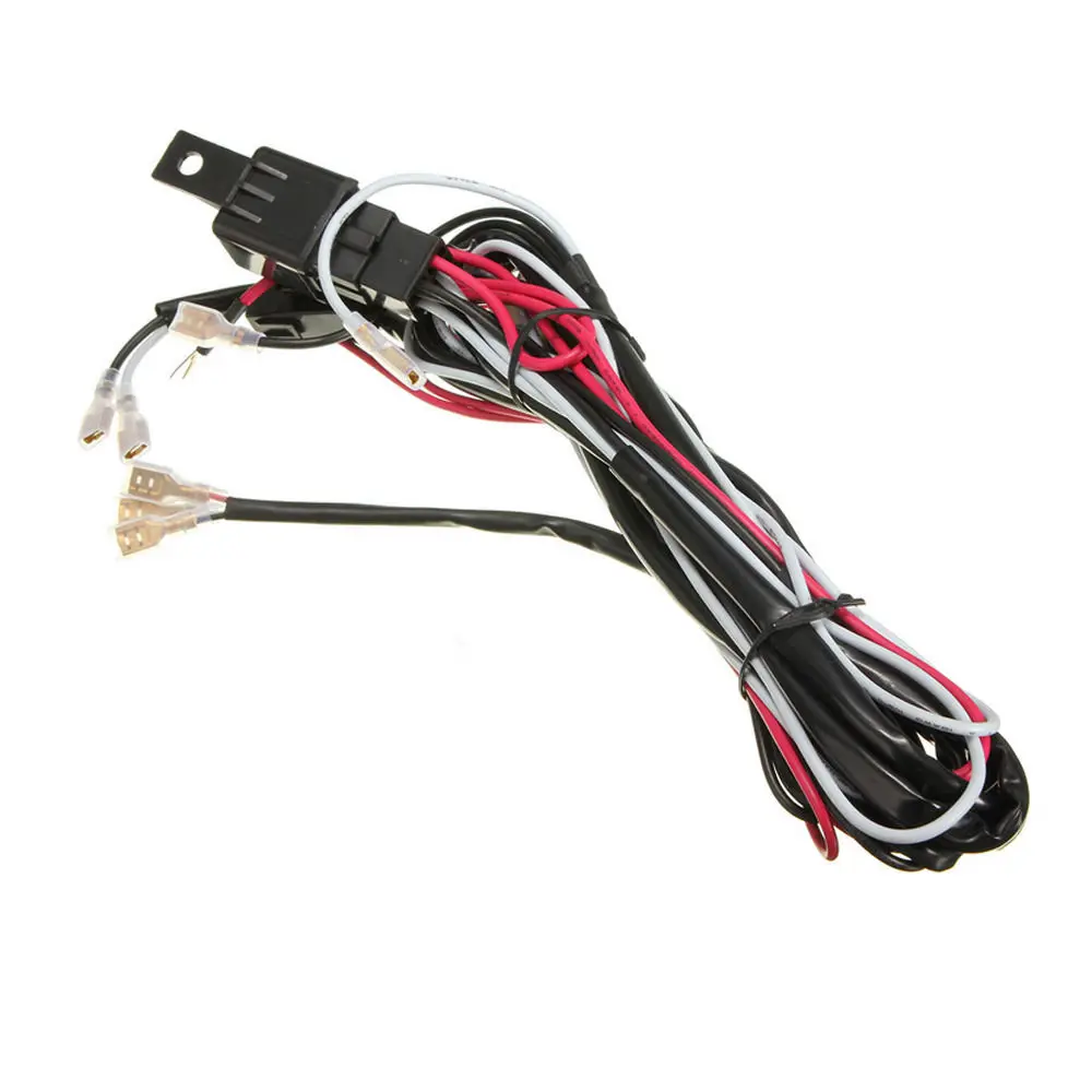 EE support 40A Laser Rocker Switch Relay Fuse Wiring Harness Kit LED Light Zombie Two Lead Car Styling XY01-in Car Switches & Relays from Automobiles ...