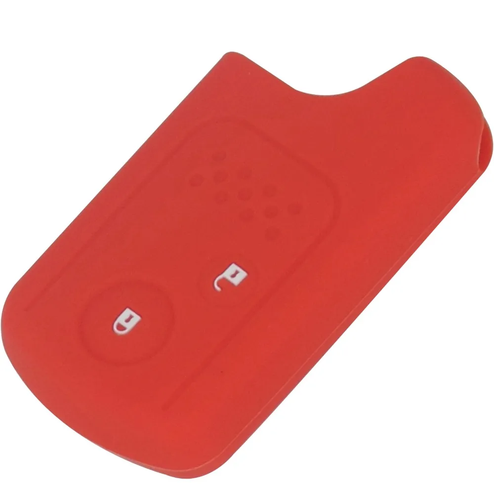 Custodia portachiavi in Silicone a 2 pulsanti per Honda Accord Fit CRV CIVIC 2006- 2015 Cover protettiva per telecomando 7 aeProduct.getSubject()