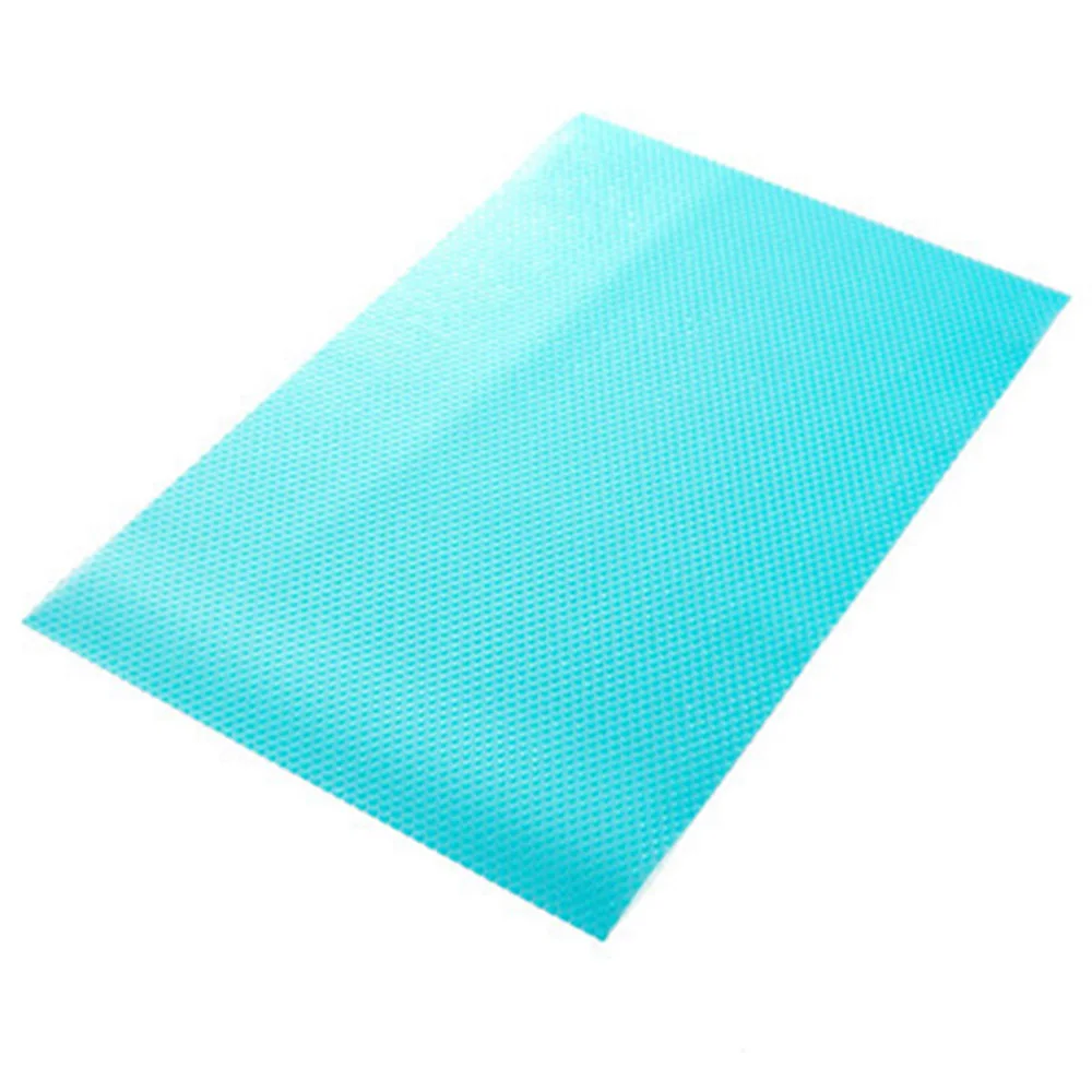1 шт. коврик для холодильника Антибактериальный противообрастающий плесень влажный задний коврик коврики для холодильника холодильник водонепроницаемый - Цвет: Синий