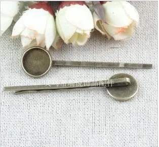 

Free Shipping(A2312) 12mm drill rod DIY bronze Cameo Settings Alloy Cork Base Making Charm Pendant Jewelry Accessories Findings