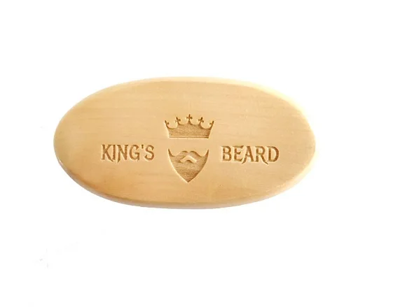 Для мужчин кисточку для бритья Портативный мини щетины кабана борода щетка усов ухода за бородой гравировка логотипа 8x4 см