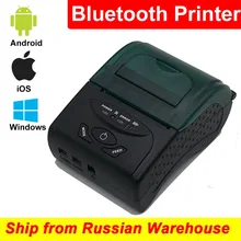 ZJ5807 58 мм Bluetooth термопринтер Android карманный принтер iOS мини принтер Bluetooth 4,0 Поддержка Арабский Тайский Русский язык