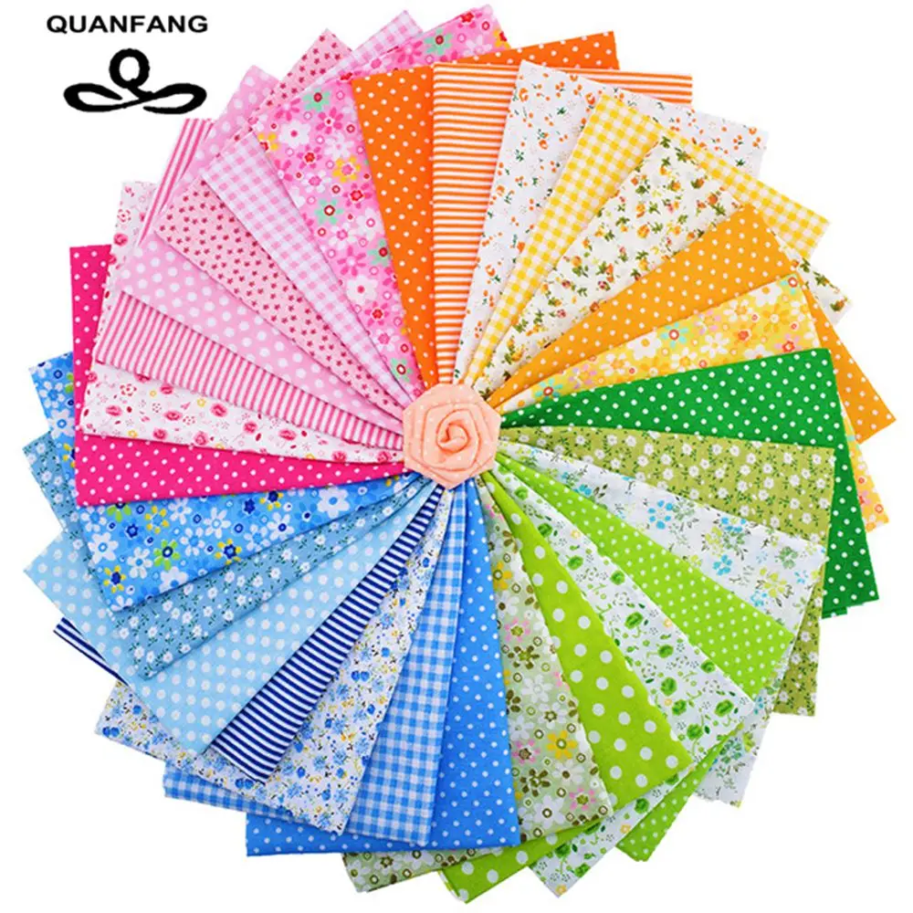 1 лот = 28 шт., простая тонкая хлопковая ткань для лоскутного шитья, для рукоделия, для шитья, для жировых четвертей, в комплекте, ткань Telas Tilda, рукоделие, 50*50 см