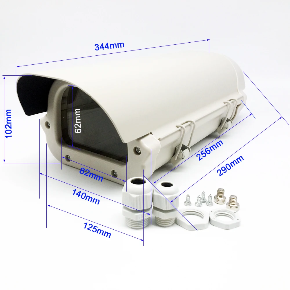 CCTV Camera Casing Outdoor Double Lock CCTV Accessories Aluminium