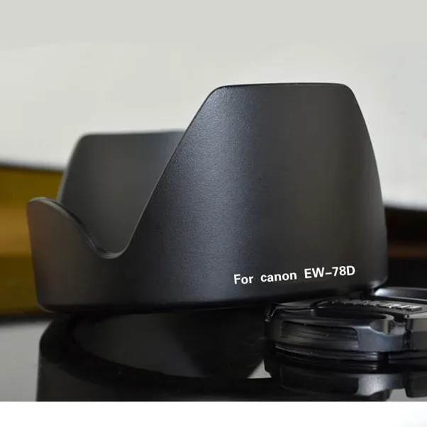 Запасная крышка для объектива Canon 7D 5DII 50D 60D T3i T2i T1i T3 EF 18/28 200 мм 72 ew 78b|lens hood for canon|lens