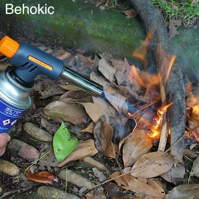 Behokic Bután Kemping Gázégő Égő Vendéglátó Vendéglátó-Fúvókák Fáklya A Krém Kulináris Bbq Főzési Sütőeszközökhöz