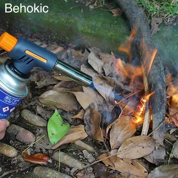 Behokic-quemadores de Gas de butano para camping, antorcha de cocina de encendido para Catering, para Creme Culinary BBQ, herramientas para cocinar y hornear