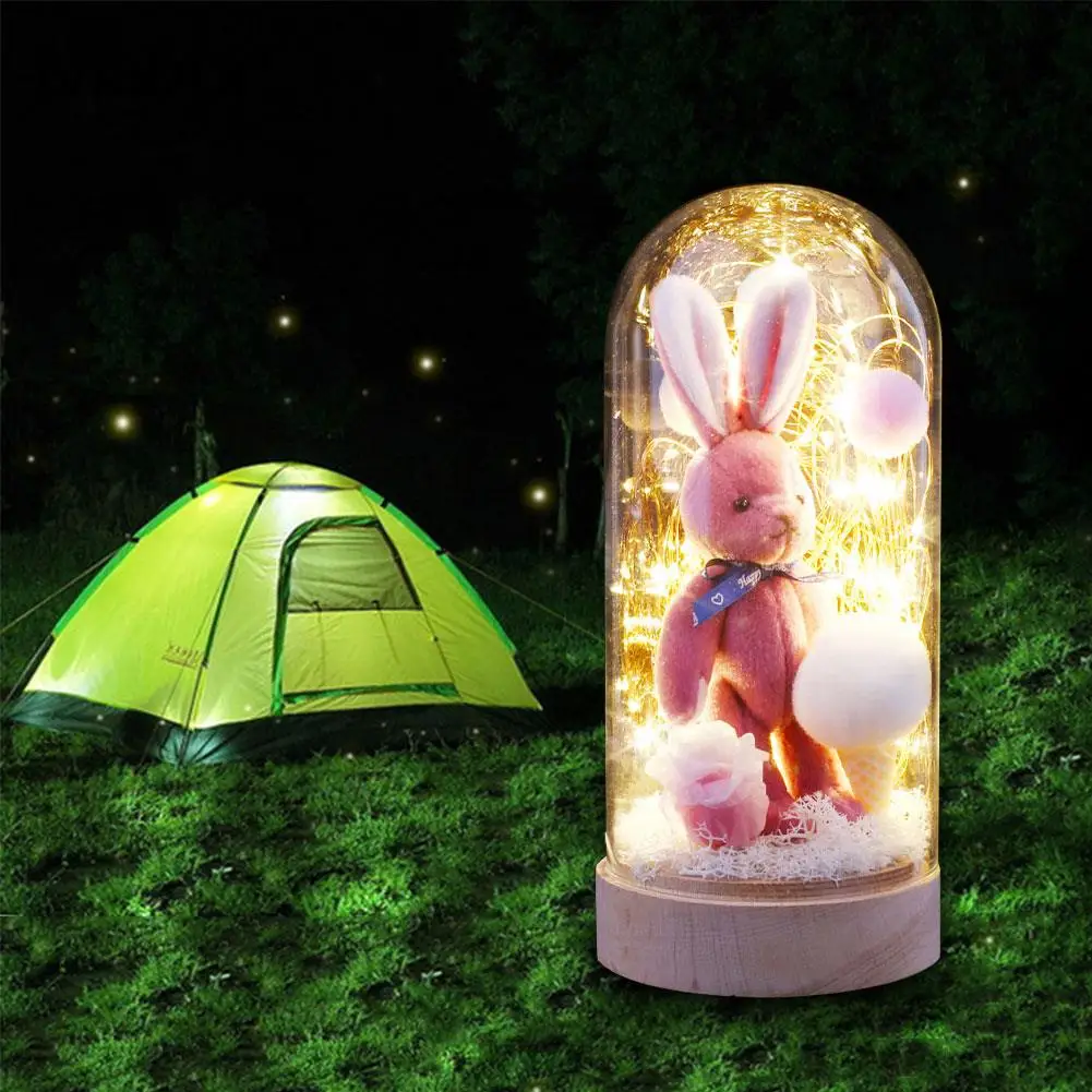 

Bottle Lamp Night Light 110V 9*9*21cm Beautiful Creative Luminous Gifts Christmas Xmas Indoor Lighting Home Decoration